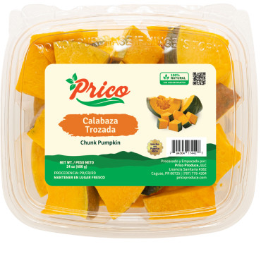 Calabaza Trozada Prico Produce