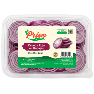 Cebolla Roja en Rodajas Prico Produce
