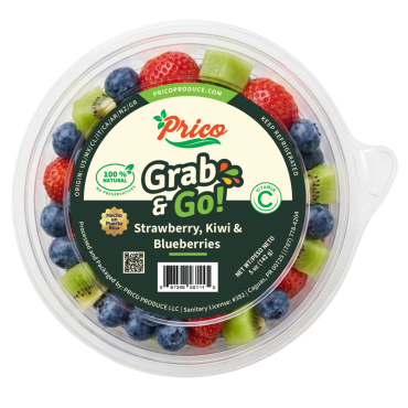 Grab & Go Strawberry, Kiwi & Blueberries